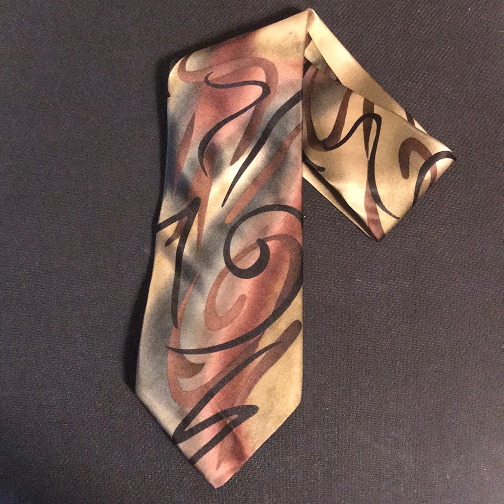 J. Garcia 100% silk designer men’s tie
